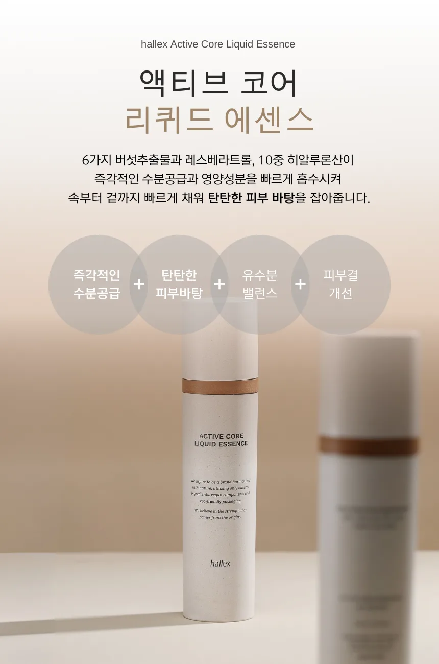 hallex Active Core Liquid Essence 120ml — product detail image 4