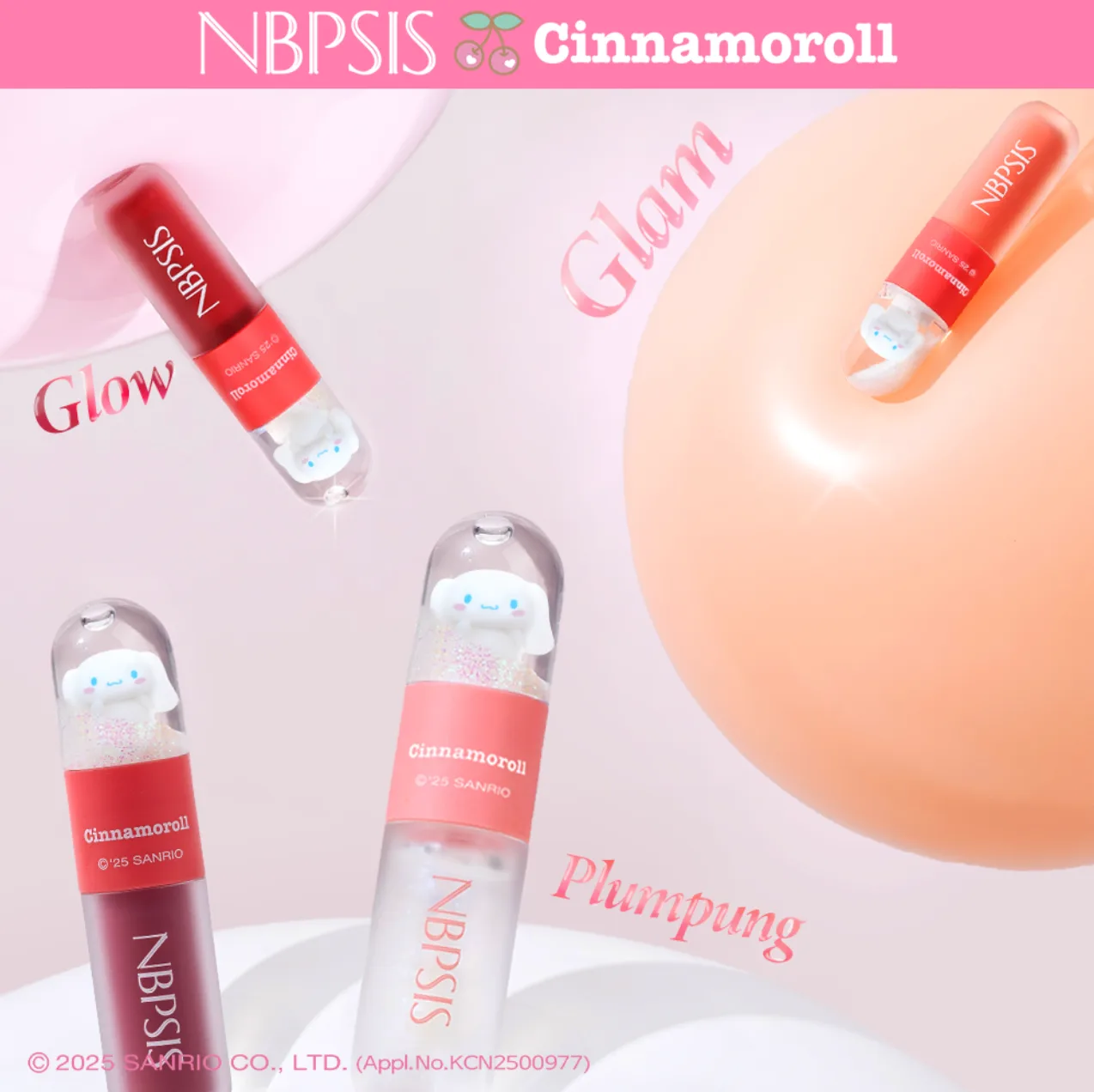 NBPSIS Glam Glow Lip Tint 01 Apricot — product detail image 4